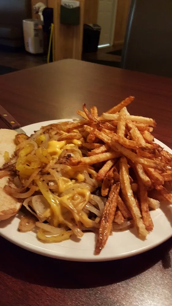 Pap Steak Sandwich with Fries